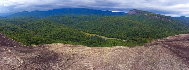 Panoramic view of John Rock